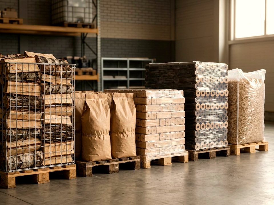 Топливные брикеты RUF из берёзы — доставка в Кратово